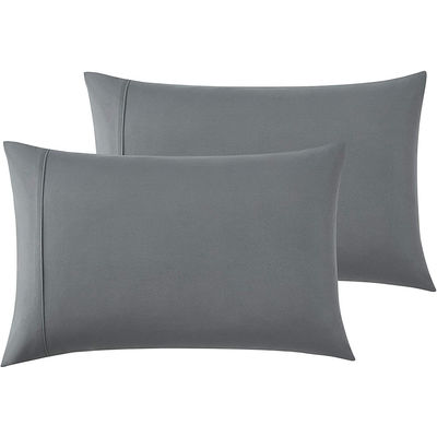 Sillón de cama con patrón sólido de microfibra cepillada de bambú Set de ropa de cama 6pcs para el dormitorio