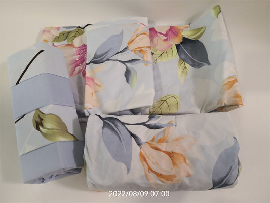 Reactivo Impreso Floral 100% Poliéster Tejidos para el hogar Conjunto de seis en colores personalizados