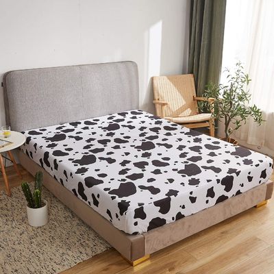 Set de hojas de vacas de tamaño completo 4PCS 1800 cuentas de hilos hojas de vacas blancas negras con bolsillos profundos