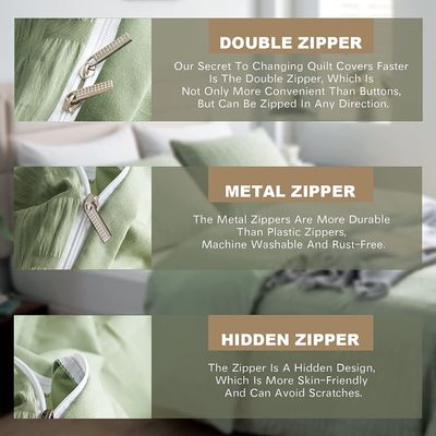 Conjunto de ropa de cama de lujo de 3 piezas de estilo único